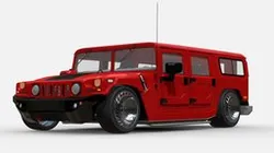 3d model Hummer H1