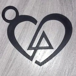 3D printer bestanden | 3MF | Linkin park keychain