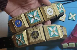 Amtgard Award Belt Flags Knightly Medieval Plaque Belt