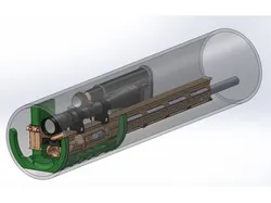 AR STORAGE, 6" SCH40 PIPE or 8" with Grip Attached