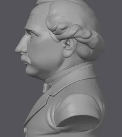 Busto del historiador venezolano Rafael Maria Baralt