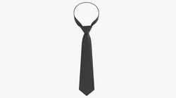 Classic Necktie 03 Black