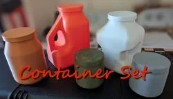Container Set W/Lids