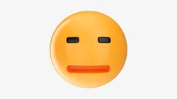Emoji 016 Expressionless Free