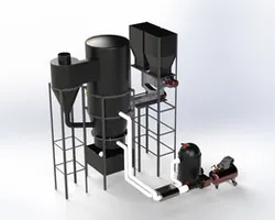 fluidized bed gasifier