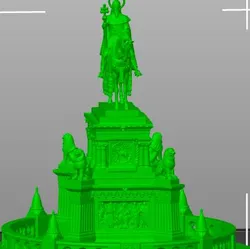 Free Sculptures & Artworks STL Download - Szent István Szobor 1:100 méretatarányby zoltán ádám