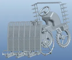 Fully automatic rice transplanter