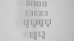 Pack of 13 plastic windows