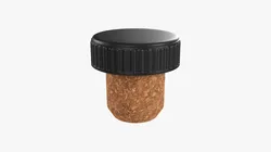 Plastic Cork Bottle Cap