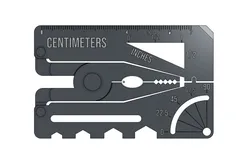 Print In Place Credit Card Pliers And Measurement Tools