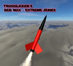 Red Max v1.1 Model Rocket Kit - Extreme Series