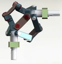 Spherical 4R mechanism 2g