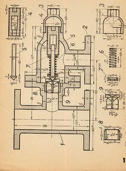 Spring discharge safety valve
