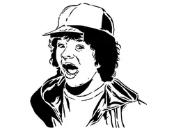 ST Dustin Henderson stencil
