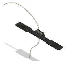 Voron Switchwire - Bearing PTFE top slot guide (BOWROLL)