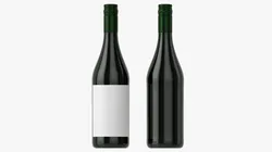Wine Bottle Mockup 08 Screw Cap