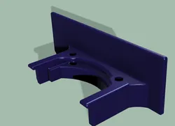 Z axis cable chain adaptor