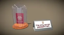 A soviet passport.
