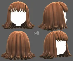 Base Hair for girl V47