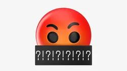 Emoji 078 Angry With Mouth Covered