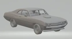 Falcon Mk4 Super Cobra 2door 70 3D Print Model in Vehicle 424487