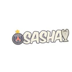 First name LED TO ASSEMBLE Sasha PSG