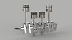 Four Cylinder IC Engine