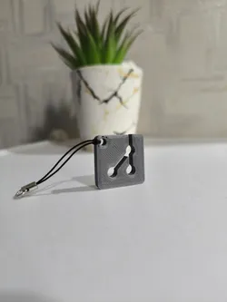 Git Logo Keychain/Bag Charm