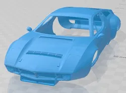 Maserati Bora Competizione 1973 Printable Body Car 3D Print Model in Automotive 425348