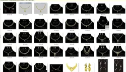 Necklace bulk STL 50 files ready to print part 05 3D Print Model in Necklaces 425879