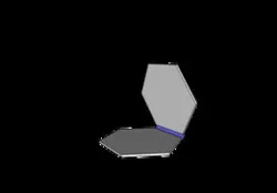 Nitinol star shade - Nitinol based joints, truss and reflective panels for star shade