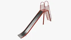 Outdoor Playground Slide 02