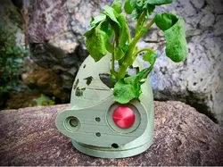 Planter of Laputa Robot Head