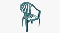 Plastic chair stackable 02
