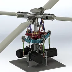 Rotor de Helicoptero - Helicopter