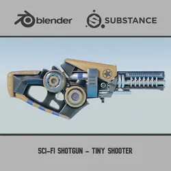 Sci-Fi Shotgun - Tiny Shooter