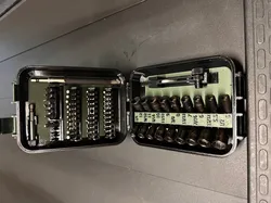 Storage box for Harbor Freight Right Angle Screwdriver, Bits,  Magnetic Nutsetters and Driver Extension
