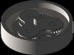 sun and planet gear train