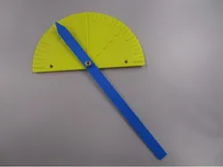 Tactile protractor with arm V3