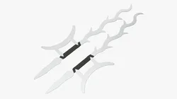 Twin Hooks Tree Swords