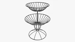 Two Tier Wire Basket