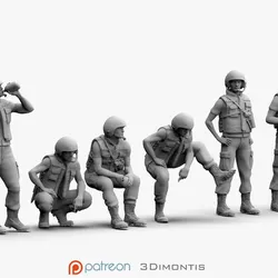 USA Soldiers Tank Crew Vietnam