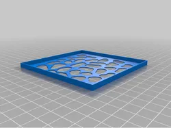 Airbrush stencil pattern 4 stencil