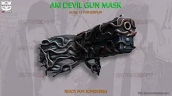 Aki Devil Mask - Chainsawman Cosplay 3D Print Model in Toys 426973