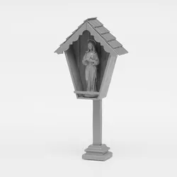 Alpine shrine - 1/35 - supported