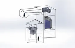 Automatic Sanitizer Dispenser & Hand Dryer