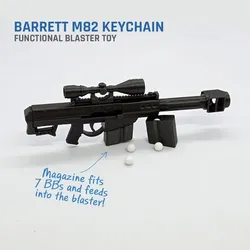 Barrett M82 Keychain — Functional Blaster Toy