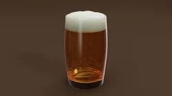 Drink Glass - Beer on Highball Glass