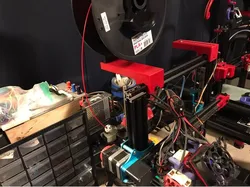 Ender 3 Style Filament Spool Locking Clips and Spacers