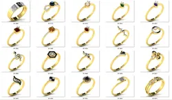 Engagement ring 3dm cad files 55 light weight part 07 3D Print Model in Rings 426711